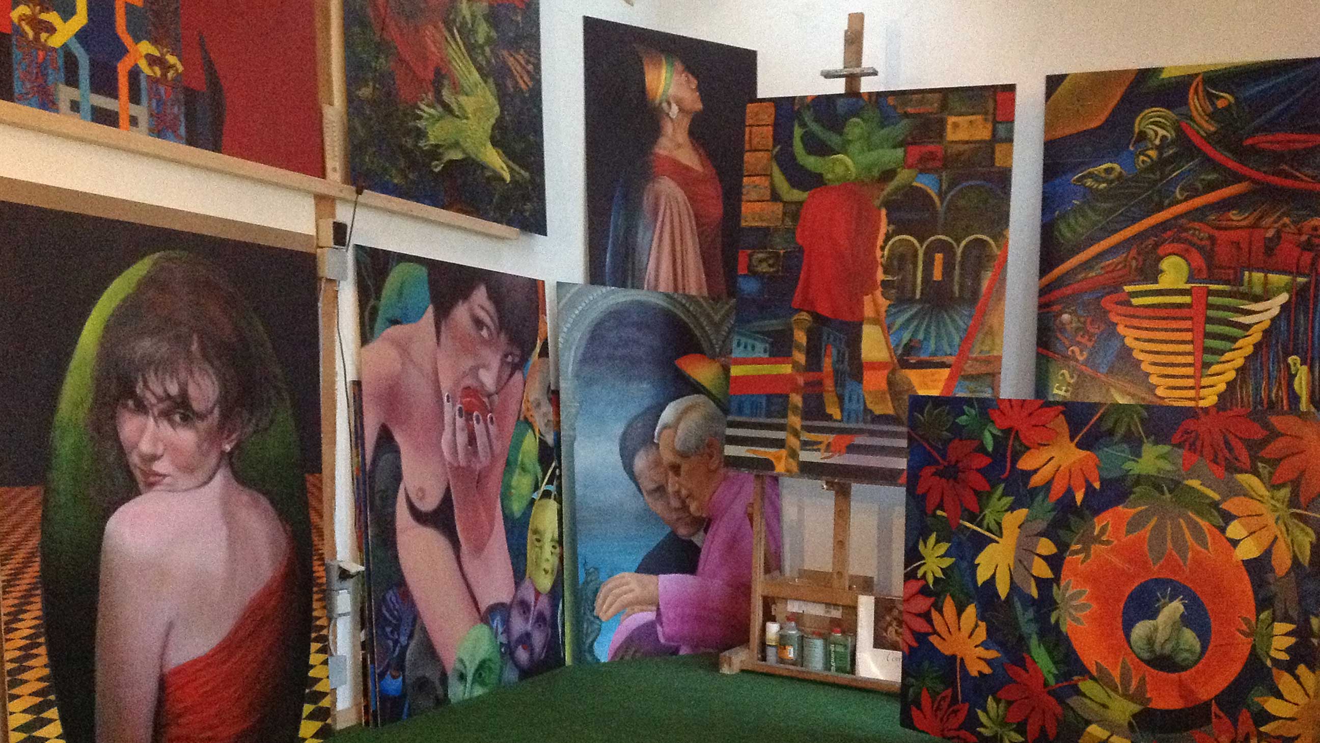 Blick ins Atelier Blick ins Atelier